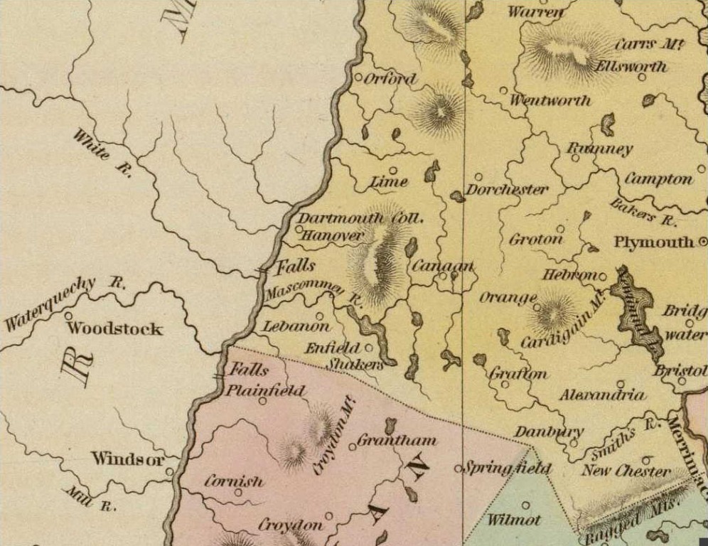 1838 map of nh