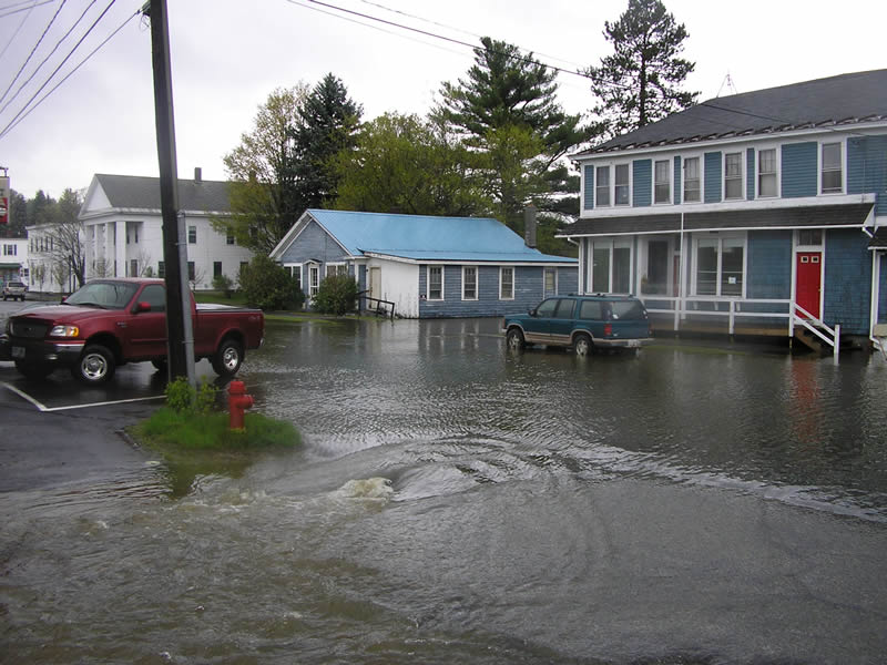 flooding on depot street