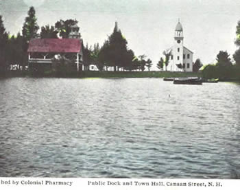 Lake postcard