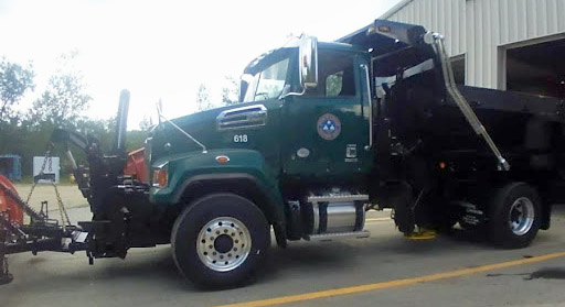 dump truck with plow