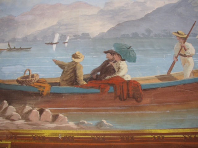 close up of people in boat