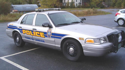 Police Cruiser Front