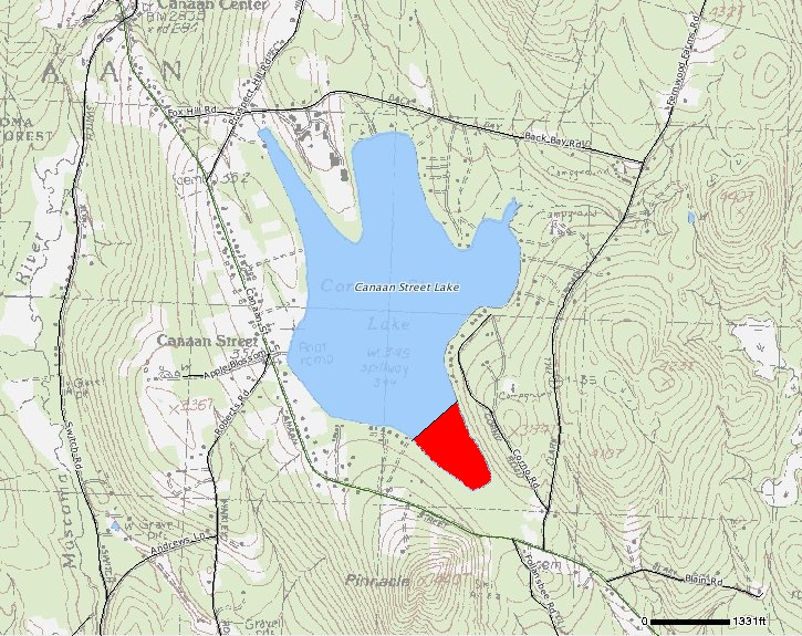 map of restricted area