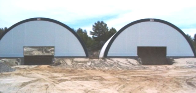 salt shed front view