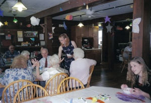 dining room in service