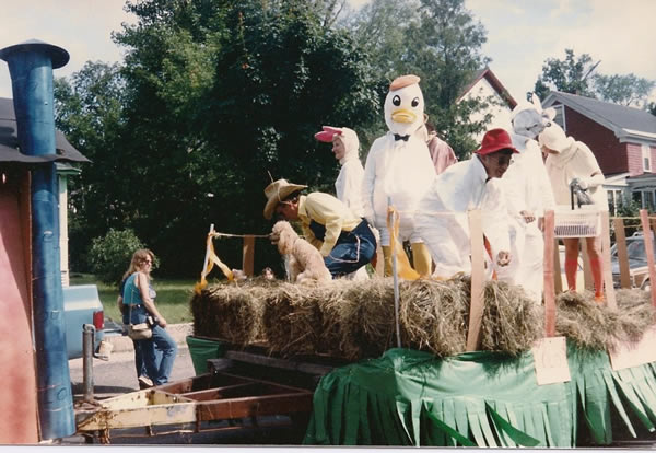 Mother Goose parade float
