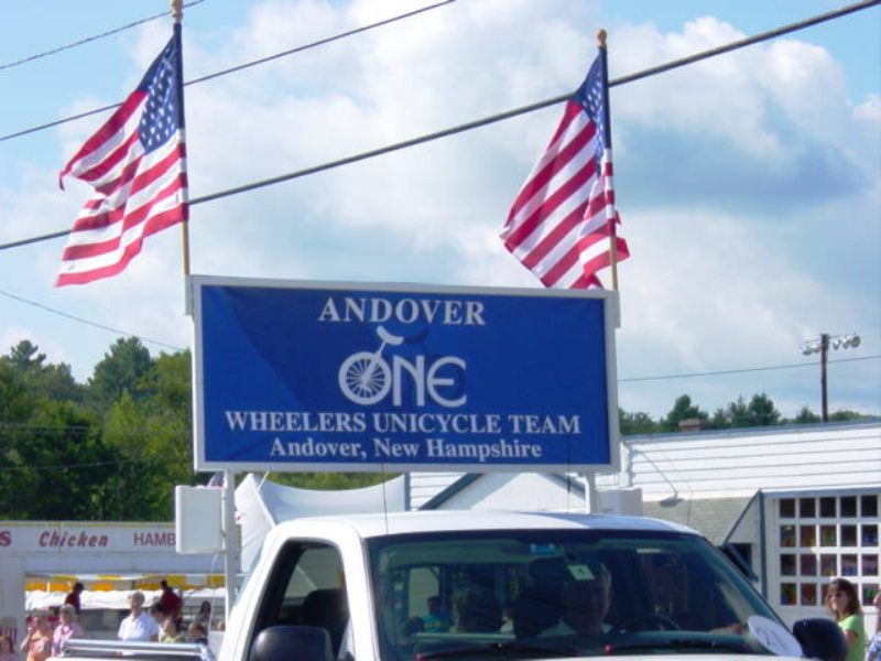 Andover Unicycler banner