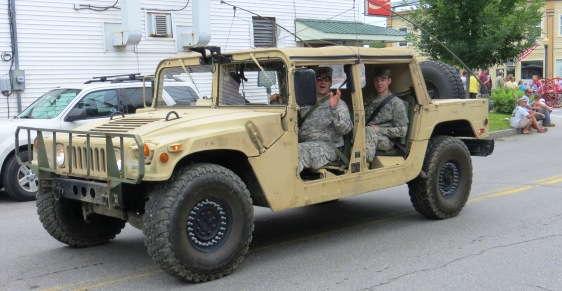 National Guard Jeep