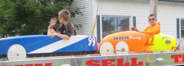 derby car float