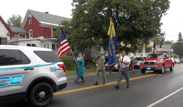 parade flag bearers